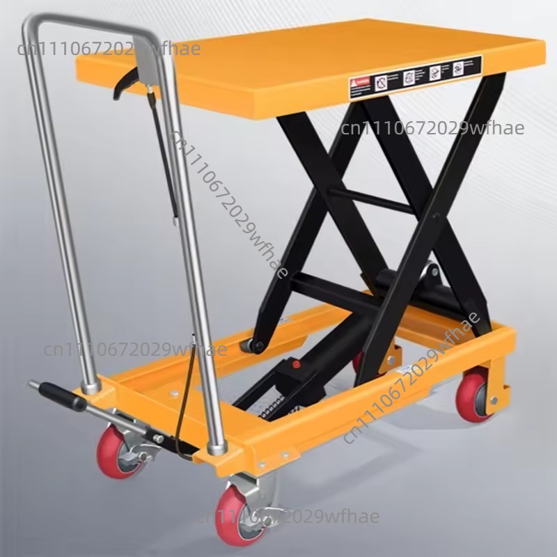 Scissor Lift Table Hydraulic - Mesa Elevatória Hidráulica Manual Tipo Tesoura,
