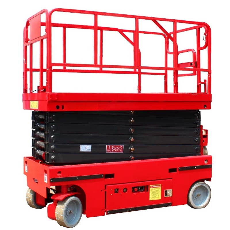 Scissor Lift Table Hydraulic - Plataforma de Trabalho Aéreo Autopropelida com