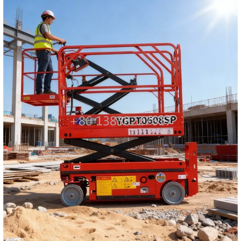 Scissor Lift Table Hydraulic - Plataforma Elevatória Hidráulica Móvel Elétrica Autopropelida
