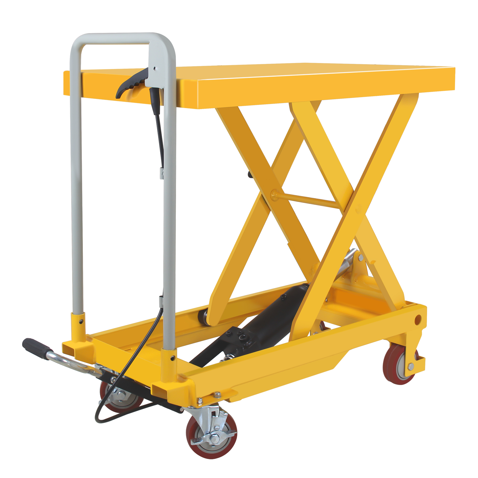 Scissor Lift Table Hydraulic - Carrinho Elevador Hidráulico de 500lbs, Mesa