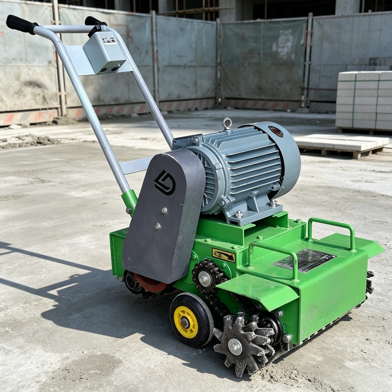 Heavy Equipment Scraper - Máquina de Limpeza de Piso de