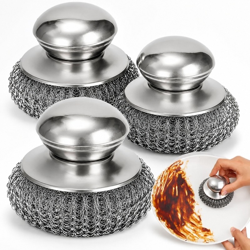 Heavy Equipment Scraper - Escova De Aço Inoxidável Para Panelas