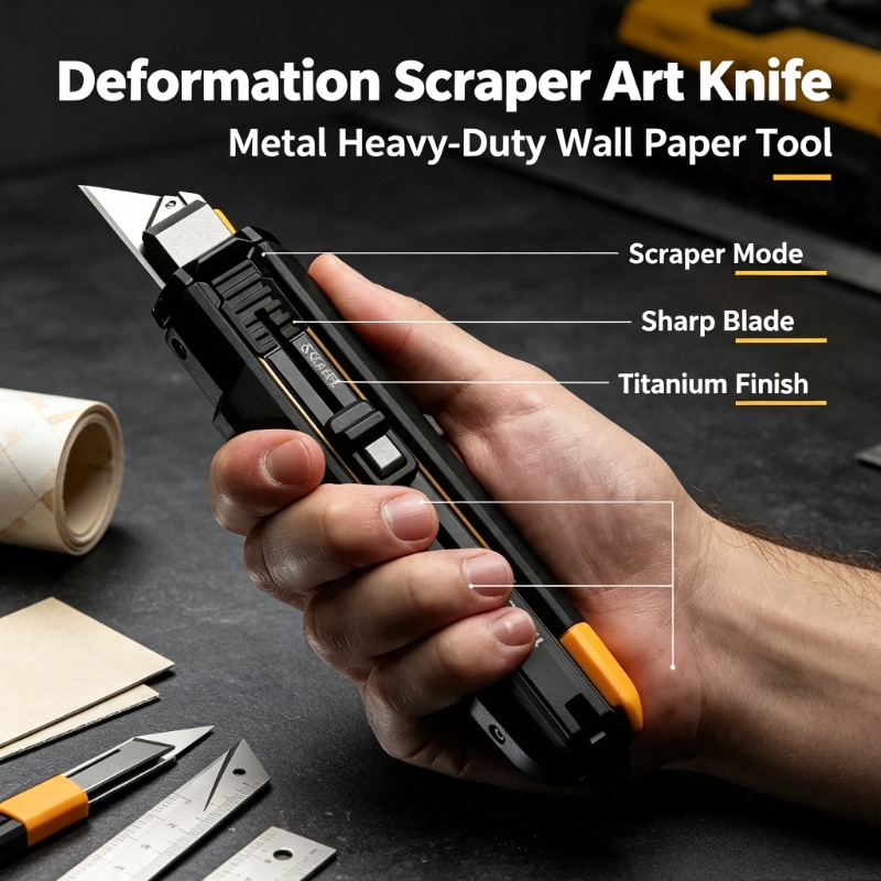 Heavy Equipment Scraper - Faca de Arte ToughBuild para Deformação