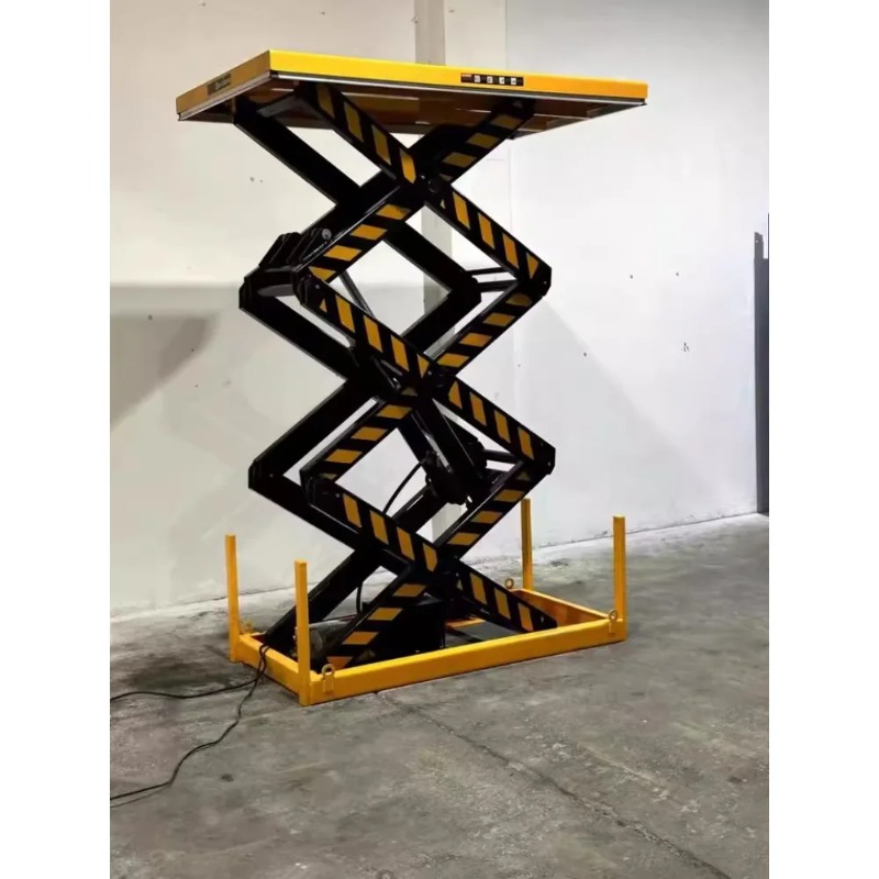 Tipo de tesoura automática móv - Scissor Lift Table Hydraulic avaliação e preço