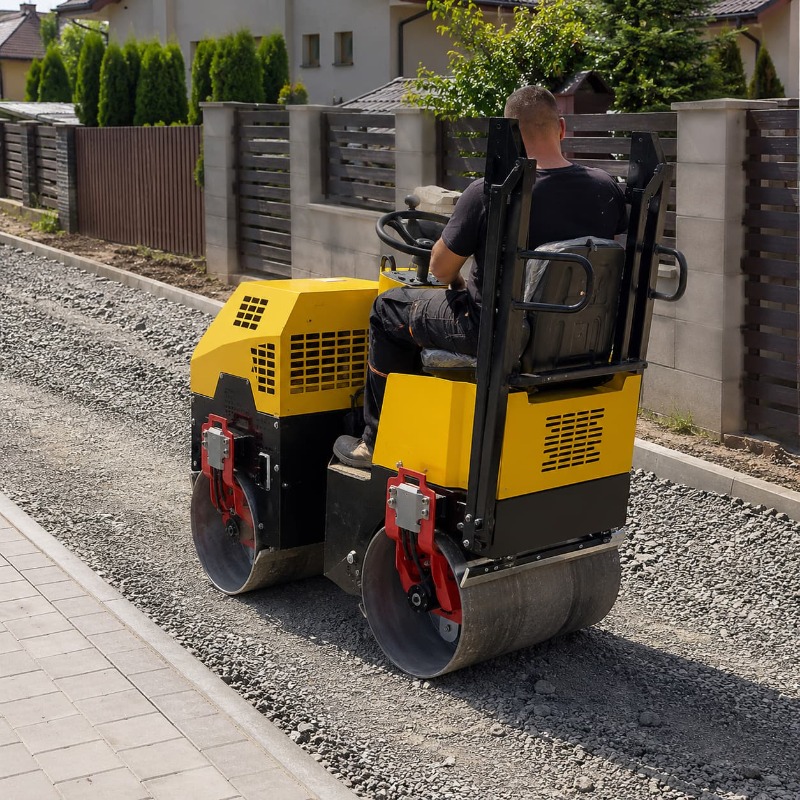 Rolo Compactador Vibratório de - Heavy Equipment For Construction avaliação e preço