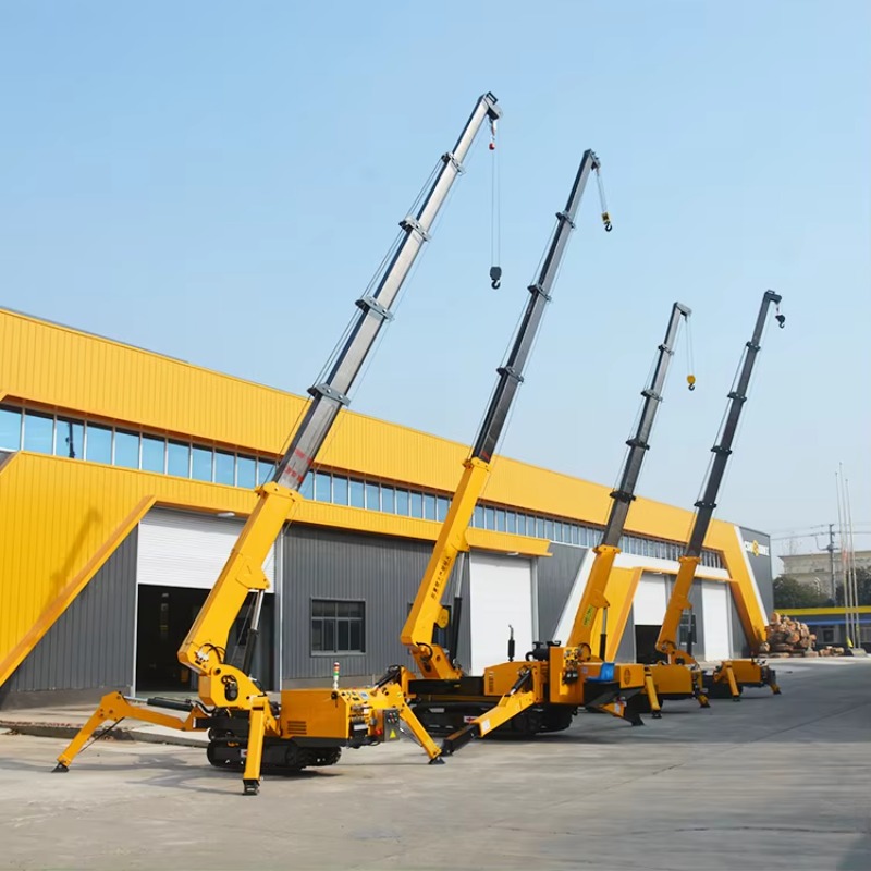 Guindaste Aranha Hidráulico 8T - Heavy Equipment For Construction avaliação e preço