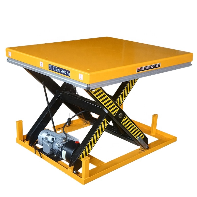 Mesa Elevatória Elétrica 1T Pl - Scissor Lift Table Hydraulic avaliação e preço